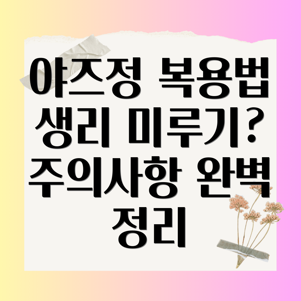 야즈정