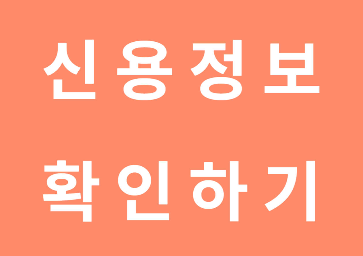  무직자 대출 조건 신용등급 확인하기