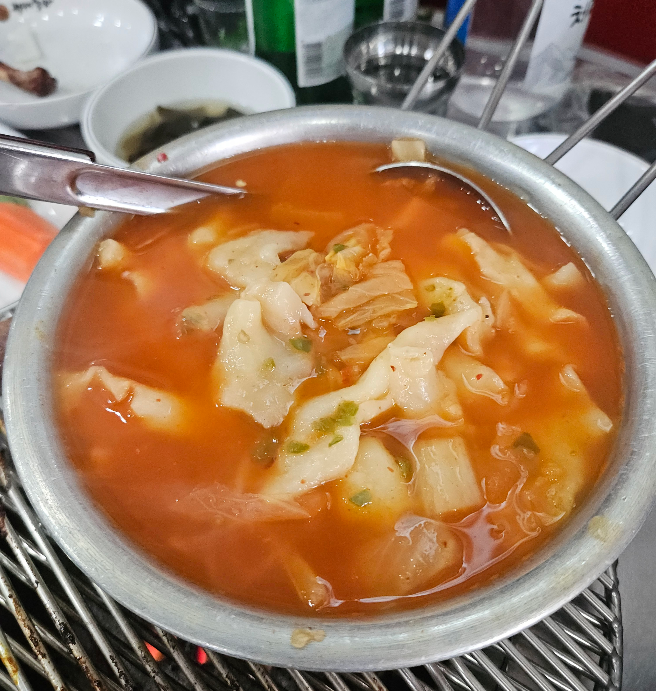 김치손수제비