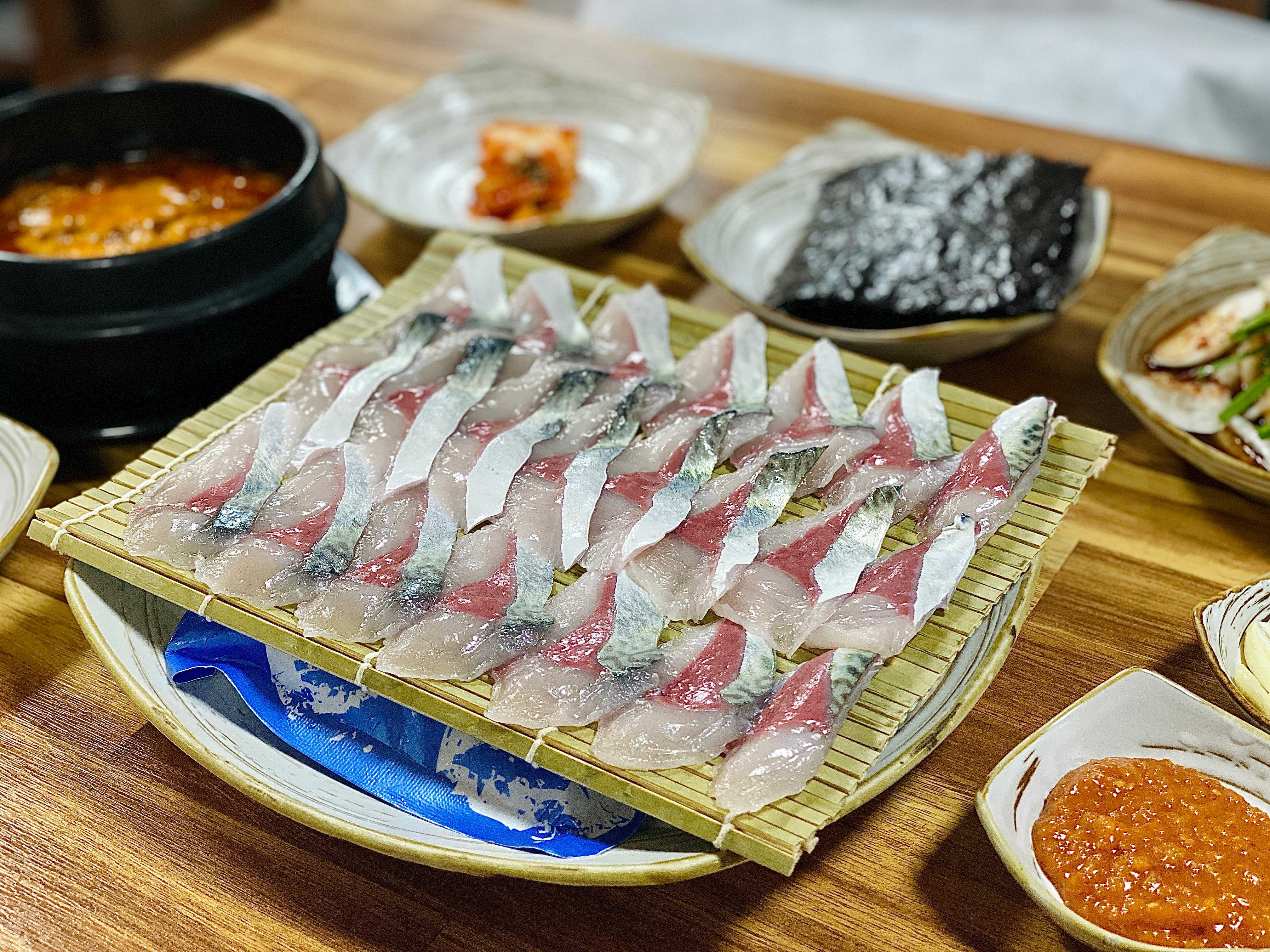 고등어회