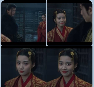 궁자우에게-감사하다고-말을하며-웃는-의문의-신부
