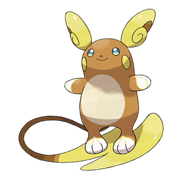  [포켓몬도감]  No. 026 라이츄 Raichu #026 Alolan Form