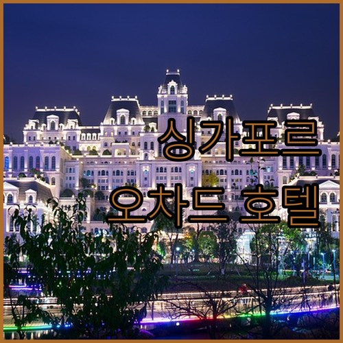 싱가포르 호텔 추천 팬 퍼시픽 오차드