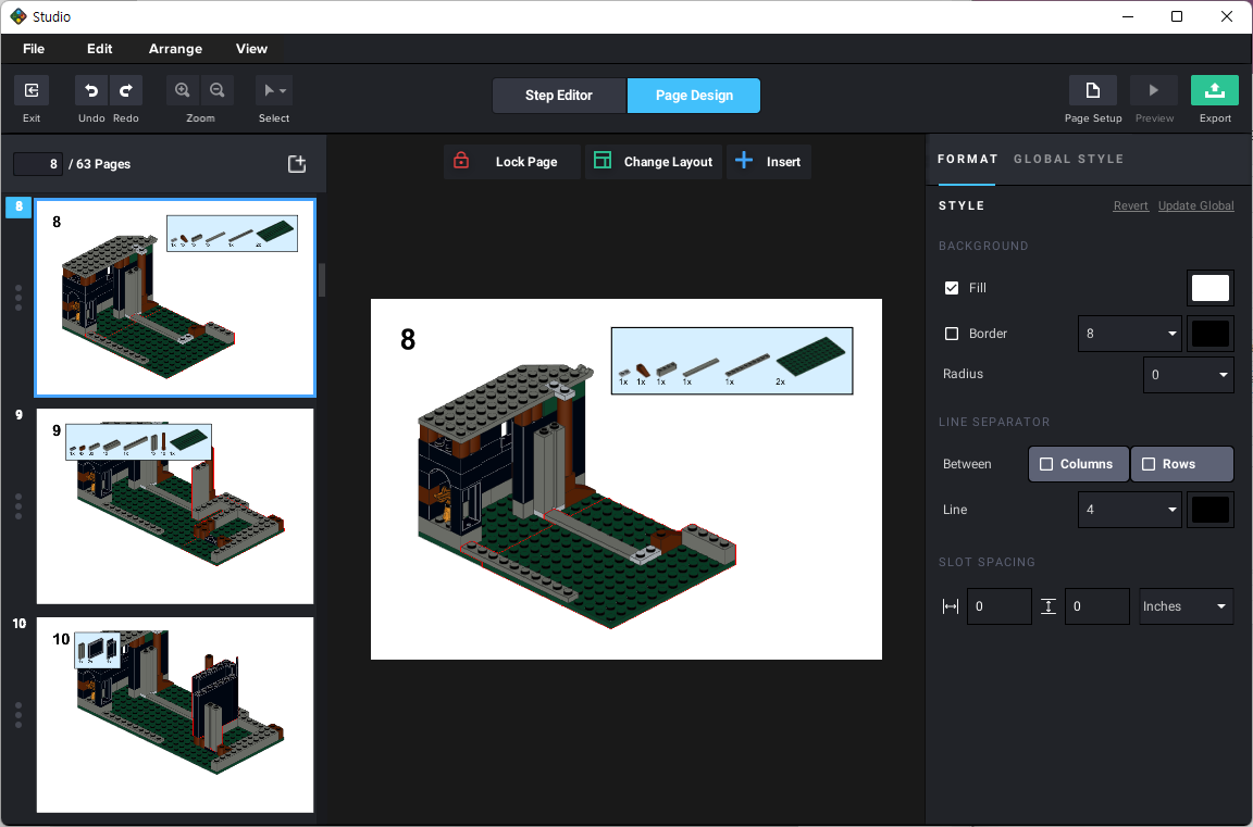 9747 타워 탈출 조립설명서 - 8쪽 2