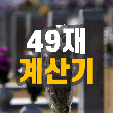 49재 계산