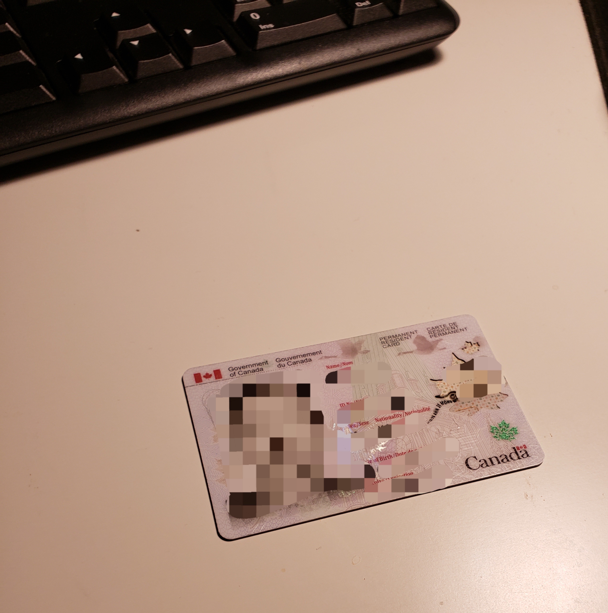 PR card