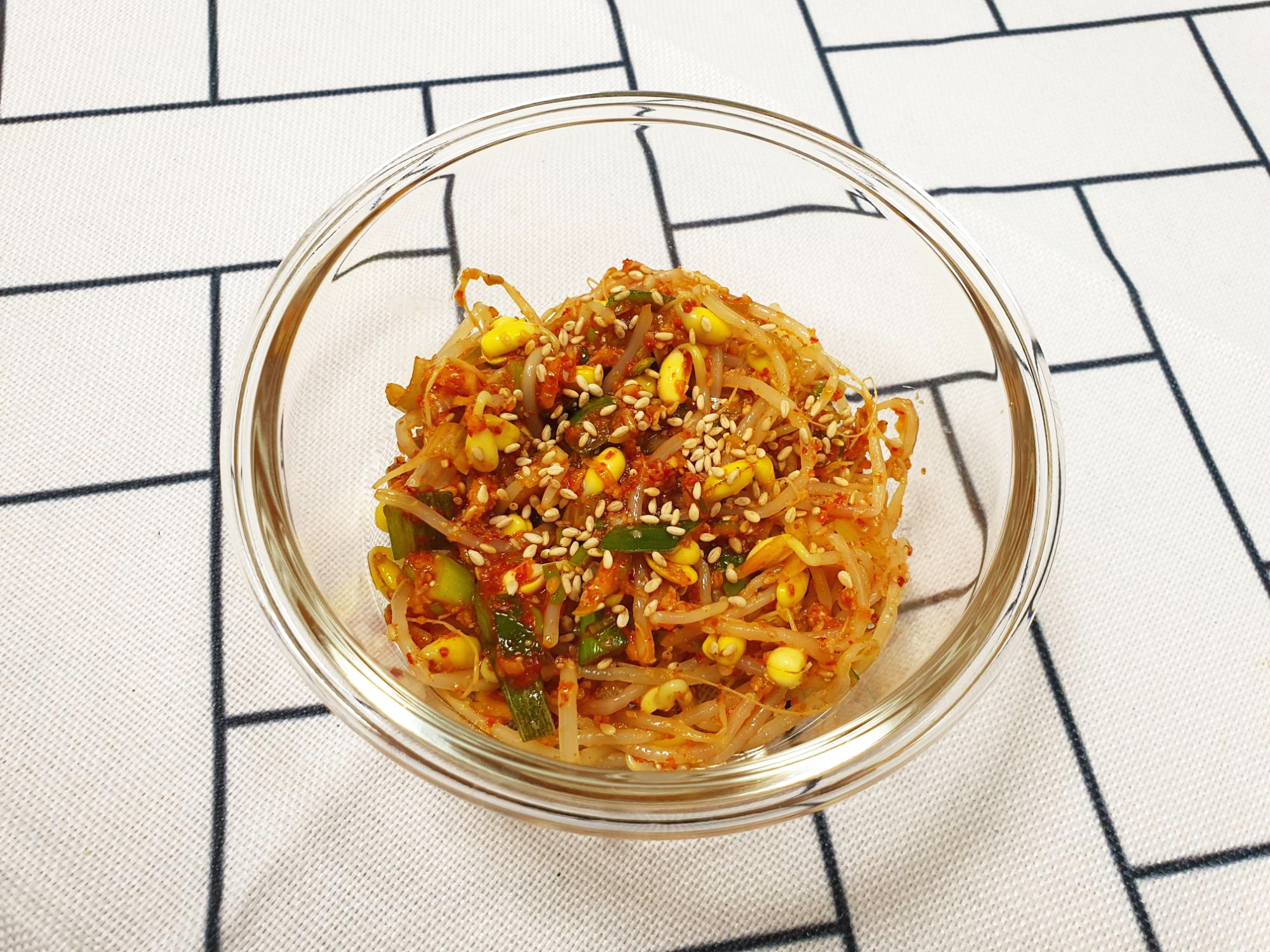 콩나물무침 맛있게 만드는법 반찬으로 좋은 초간단 요리 레시피
