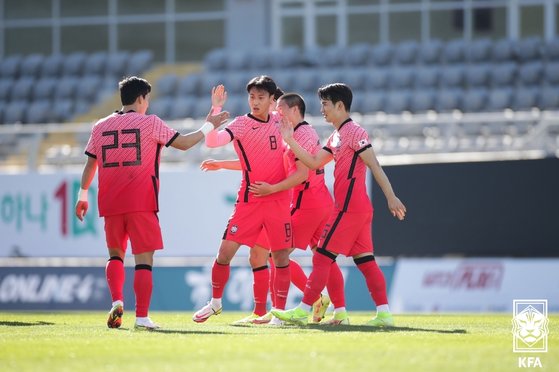  A Match 아이슬란드 평가전 5:1 완승