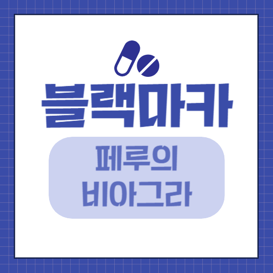 블랙마카 페루의 비아그라