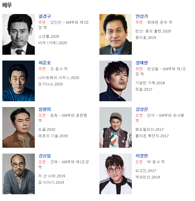  영화 '실미도' 북한에 침투하라는 명령을 받은 그들의 실화 이야기