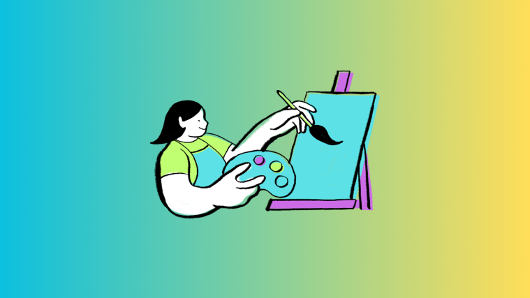 윈도우 그림판의 새로운 기능 "레이어"의 "배경" 옵션