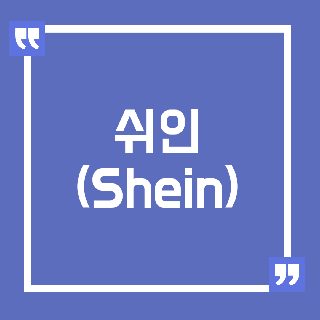 쉬인(Shein) 사이트 저렴한 가격의 비밀, 국내 패션에 미치는 영향