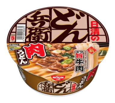 일본 컵라면 추천 돈베이 소고기 우동