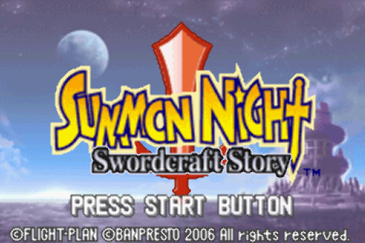  반프레스토 (Banpresto) - 서몬나이트 크래프트 소드 스토리 북미판 Summon Night Swordcraft Story USA (게임보이 어드벤스 - GBA - 롬파일 다운로드)
