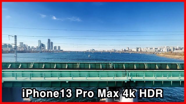  코레일 1호선 노량진→용산 지상구간 여의도 쪽 뷰 | Seoul Metro line 1 | 아이폰13프로맥스 4K HLG HDR
