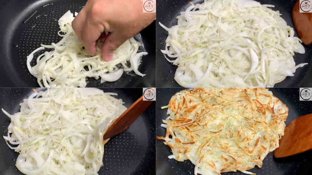 Onionjeon-panfrying
