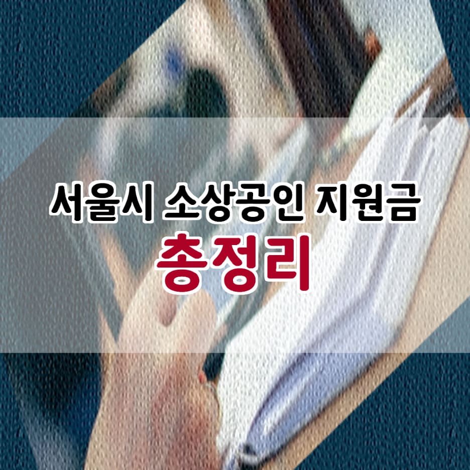 서울시 코로나 소상공인 지원금 생존자금