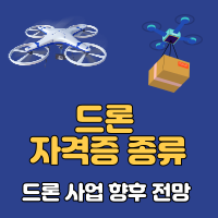  드론 자격증 종류와 드론 사업 향후 전망