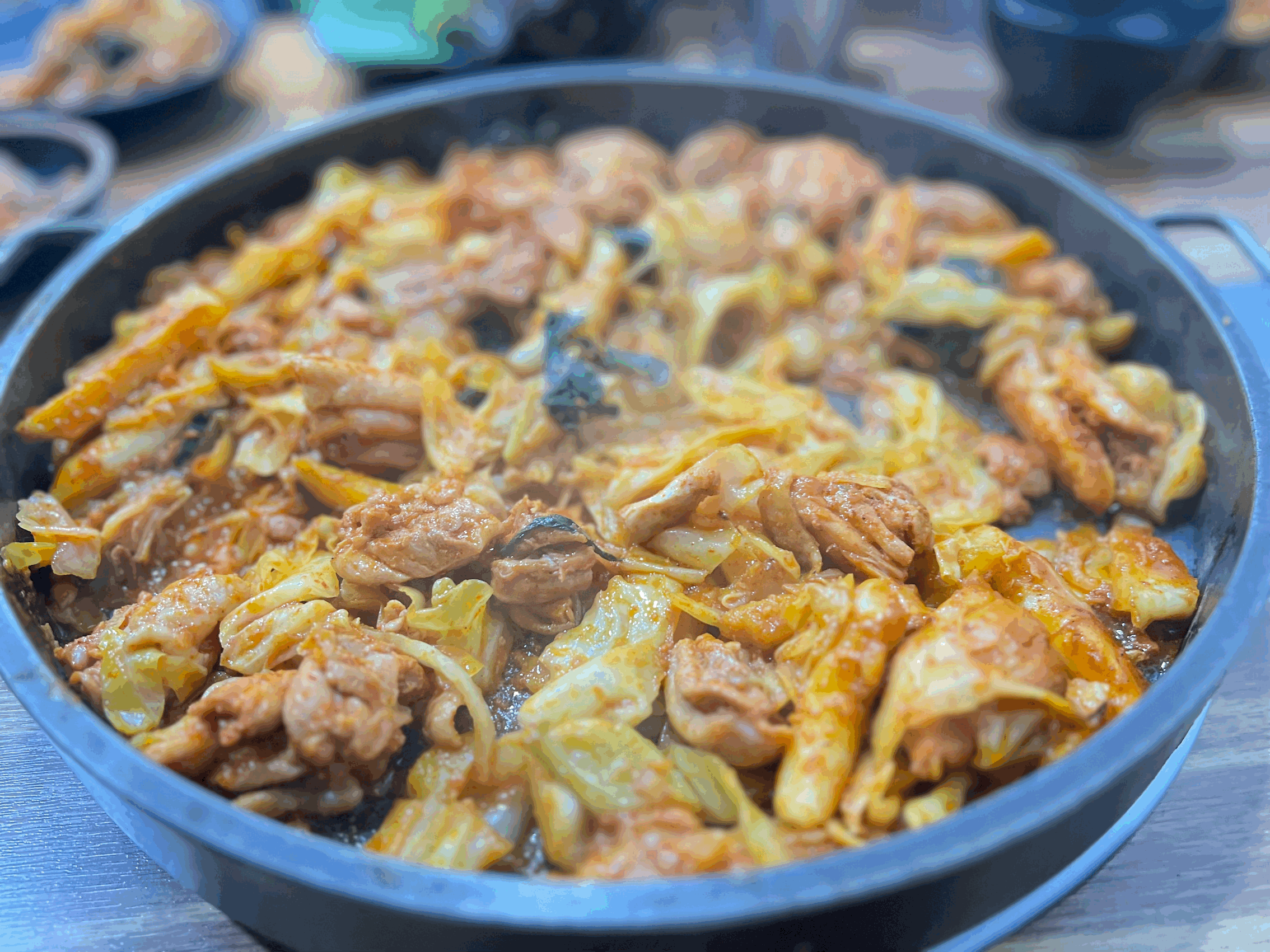 비와별 닭갈비 소양강점 철판닭갈비