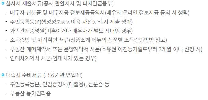 보금자리론 신청방법과 소개