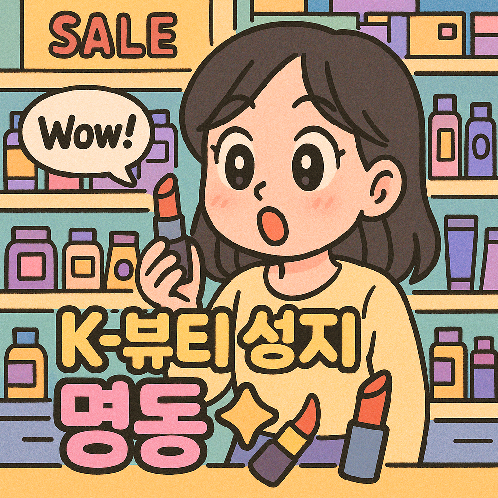 K-뷰티 성지! 명동 ✨💄