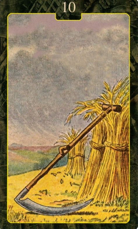  [레노먼드카드배우기]10.Scythe 낫 해석 및 의미