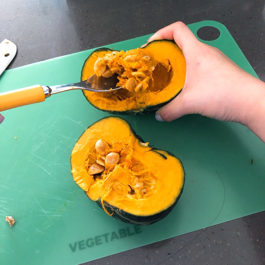 제주도 미니밤카보차로 : 큐브호박샐러드만들기(찜호박) 11