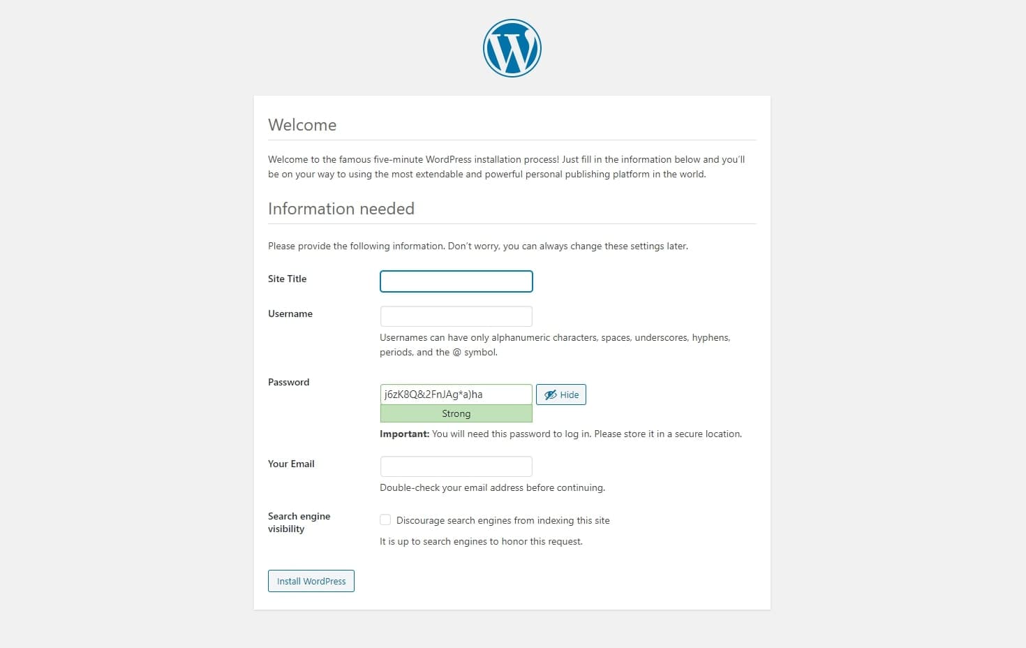 워드프레스 로그인