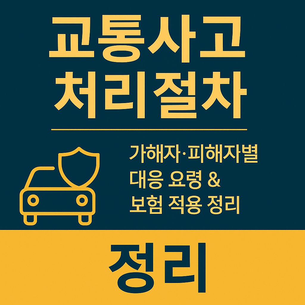 교통사고 처리절차 썸네일 이미지