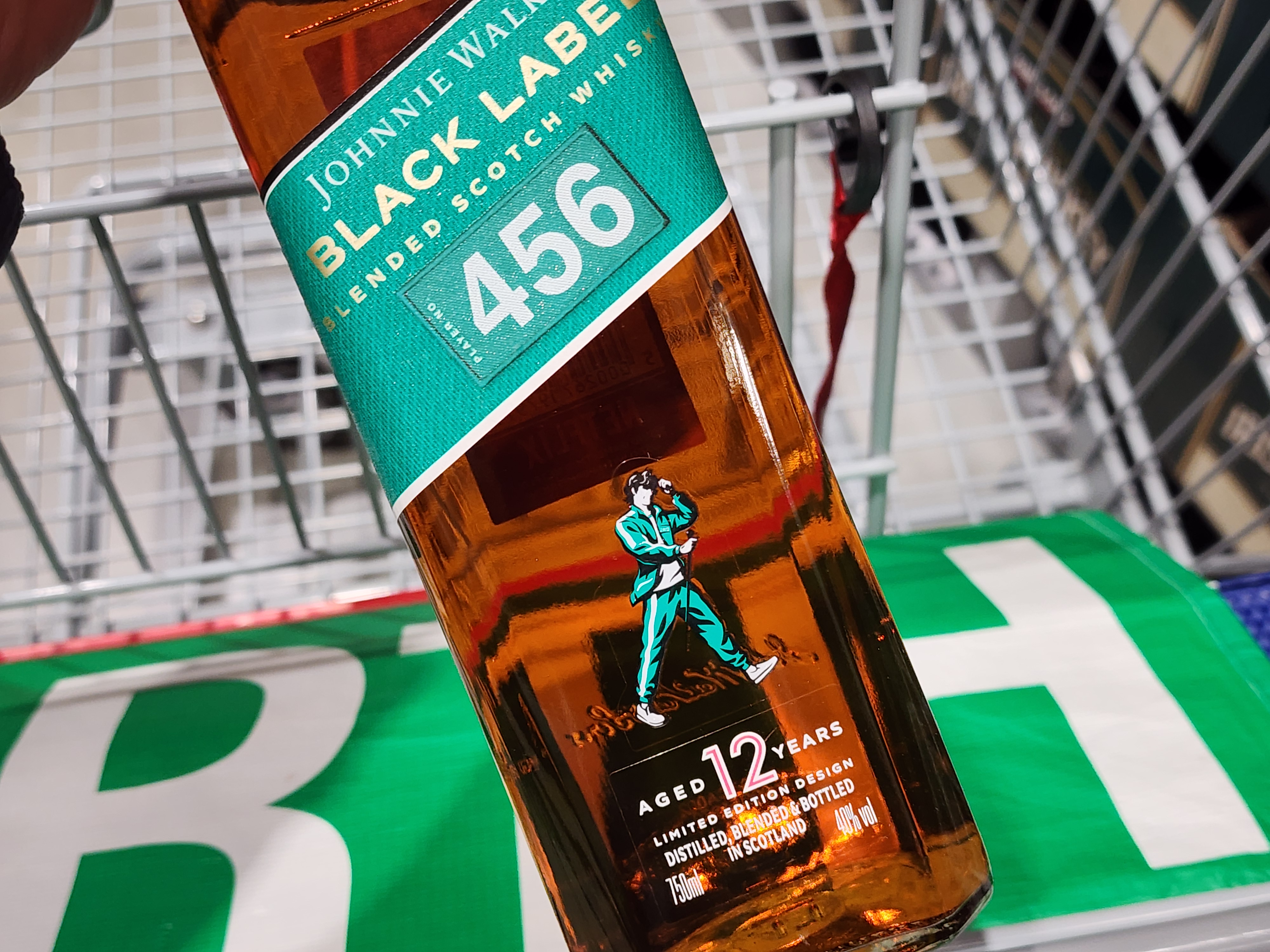 코스트코 조니워커 블랙 오징어게임 한정판 750ml