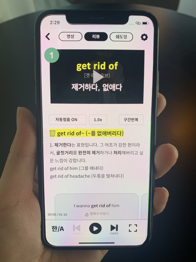 천 개 외운 에피소드! 영어 공부 30일 만에 문장 2