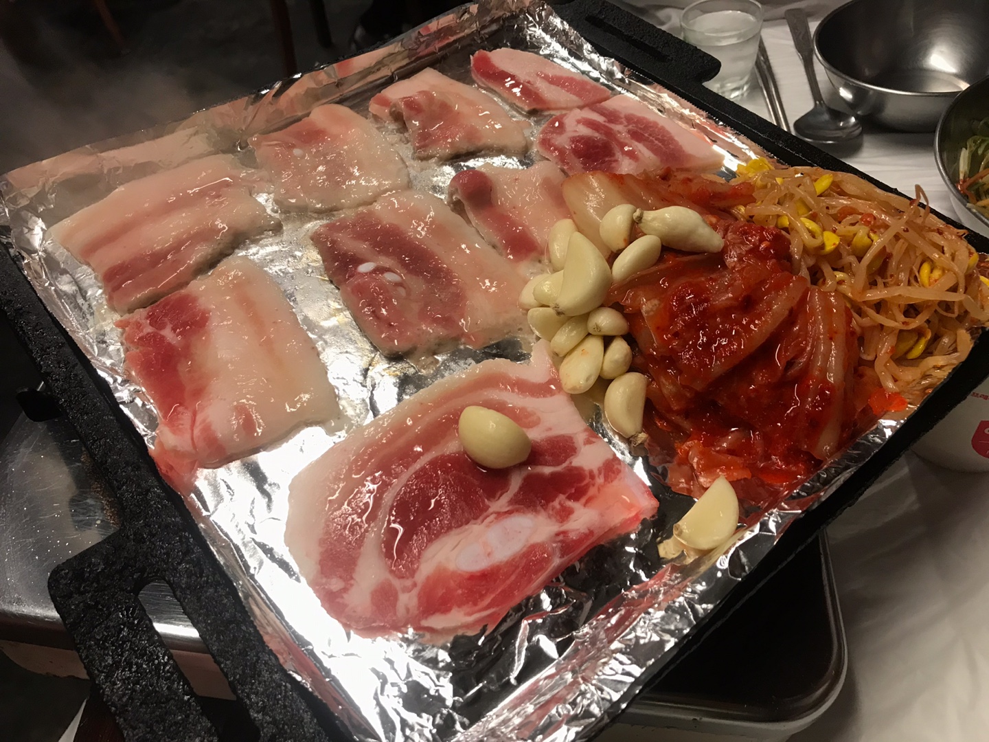  대봉집 가로수길 맛집 '냉동삼겹살이 먹고싶다'