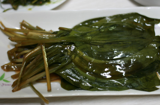 명이나물 장아찌