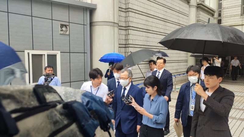  박영수 전 특검의 영장실질심사 : 비오는날 취재 시 유의사항
