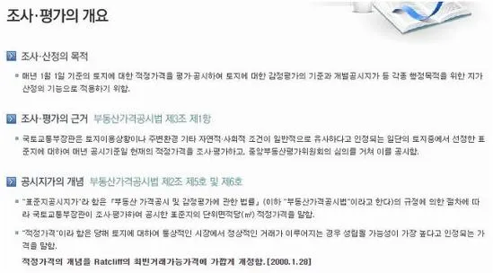 표준공시지가