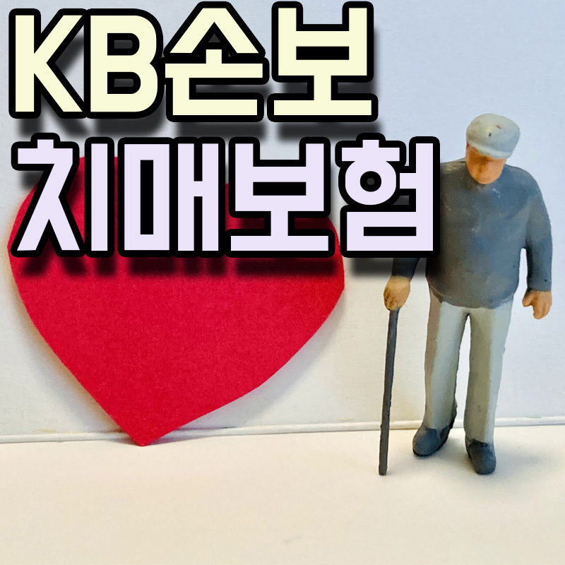  KB손해보험 KB The간편한 치매간병보험 정보 알아보기