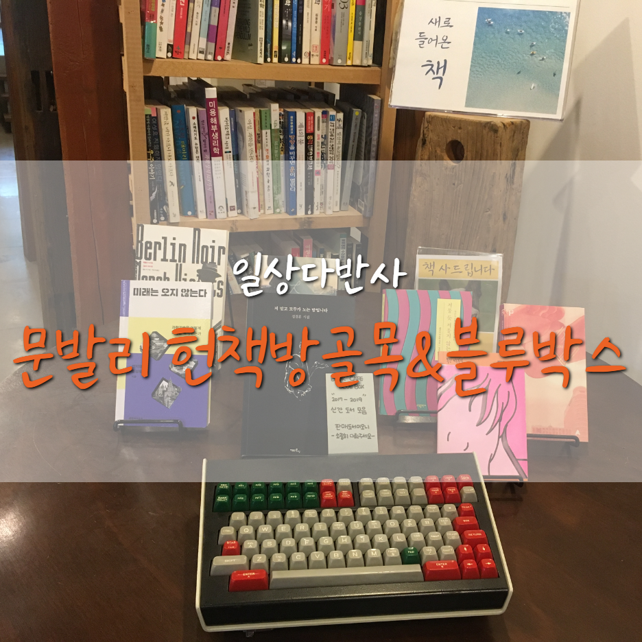  파주 출판단지 문발리 헌책방골목 & 블루박스