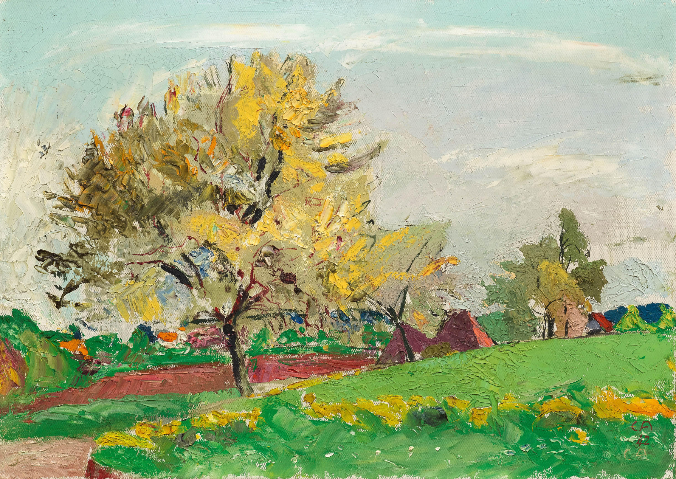 쿠노 아미에트(Cuno Amiet), 스위스, 화가, 1868-1961