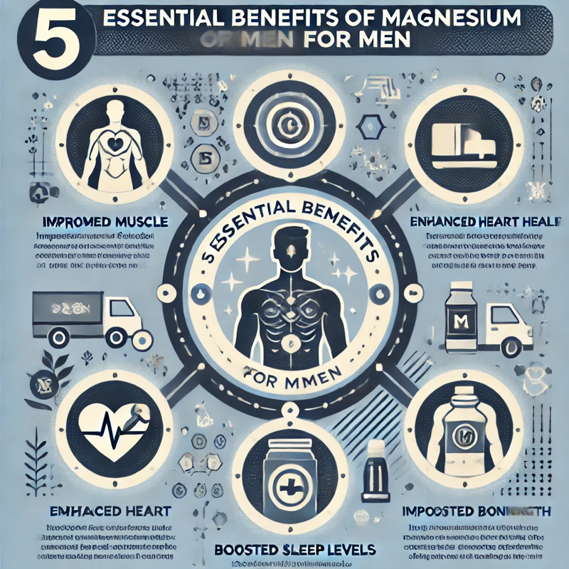 마그네슘, 남자에게 꼭 필요한 5가지 이유와 효능