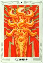  WANDS ACE - Thoth Tarot Deck 토트 카드