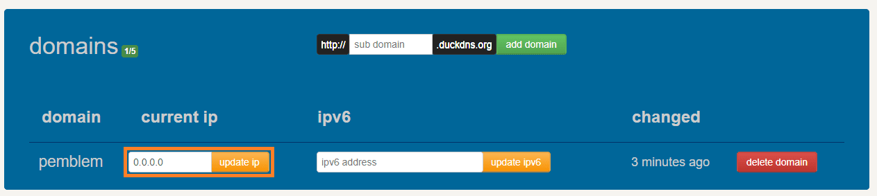 도메인 주소 ip에 연결하기