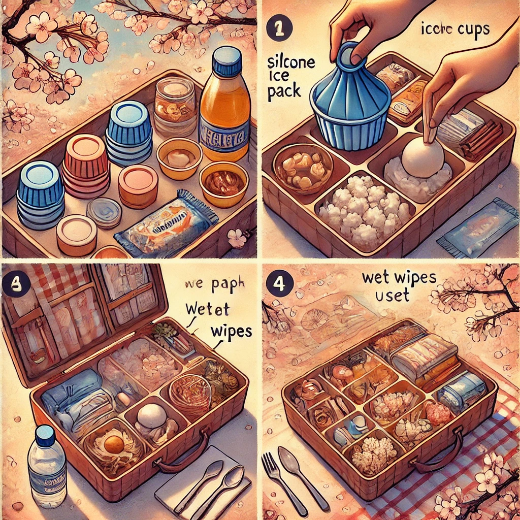 봄 소풍도시락 간편한 간단한 추천 메뉴 관련 사진