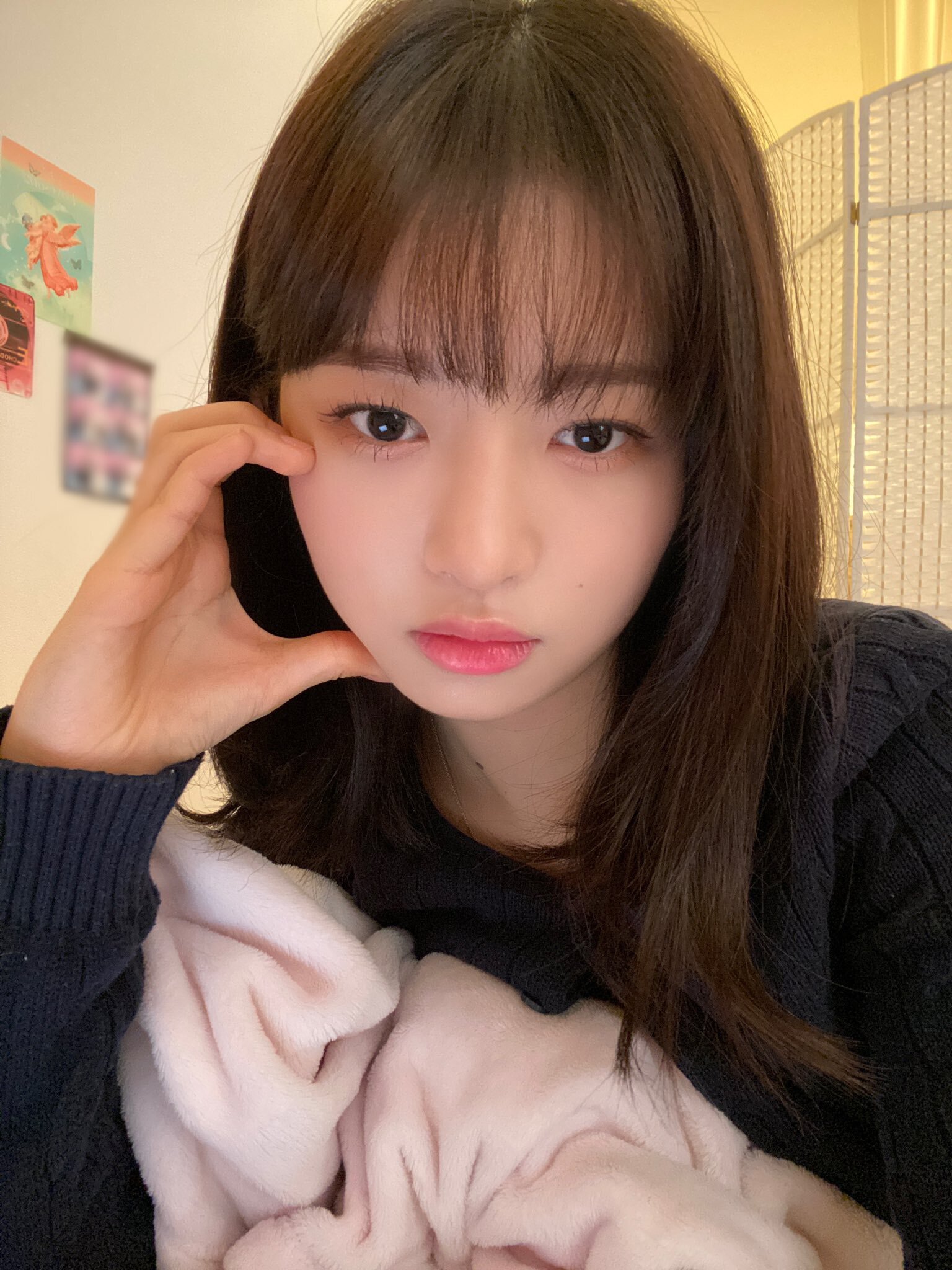  아이브 레이 공식 트위터 셀카 사진 모음