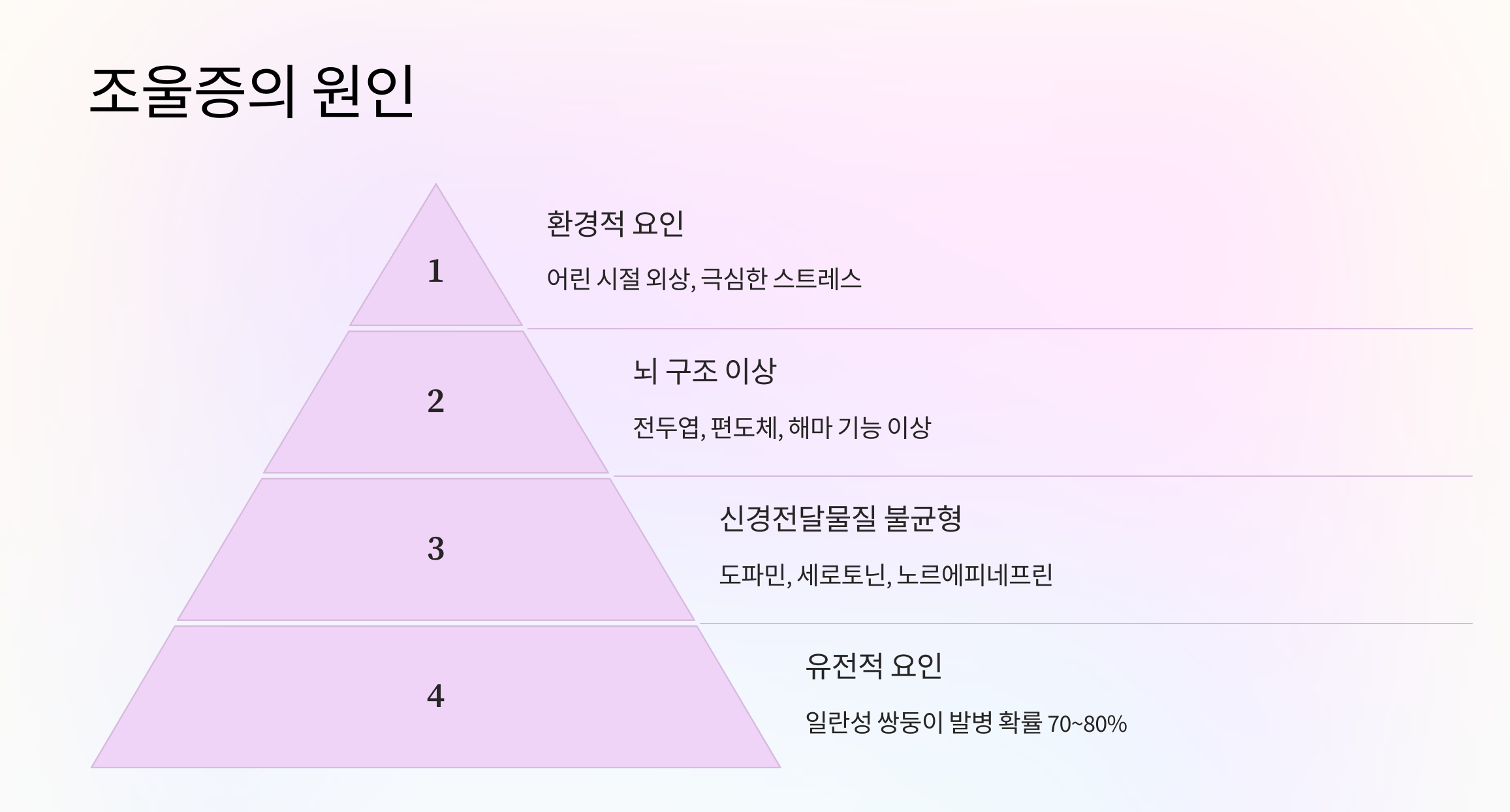조울증의 원인