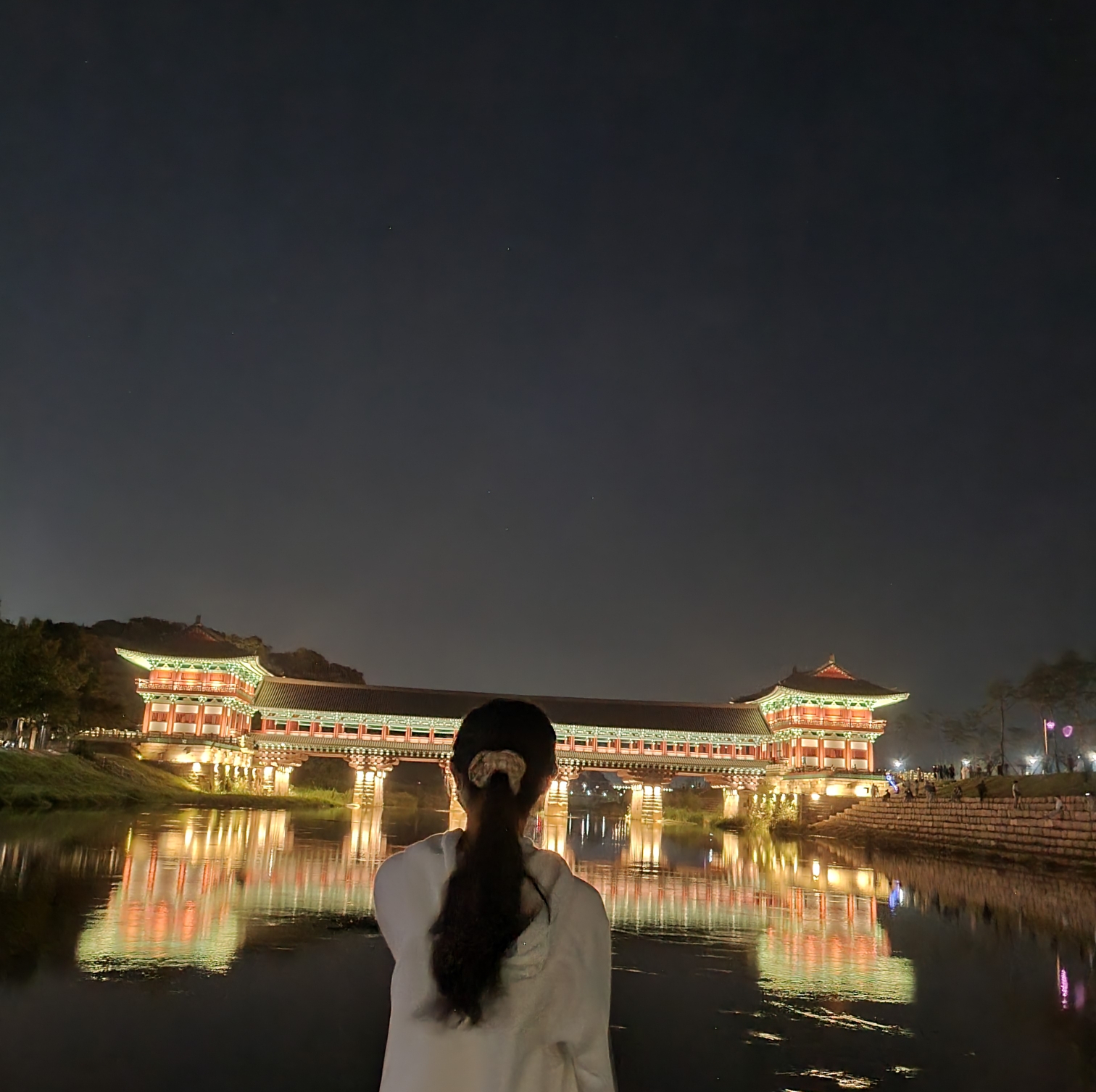  월정교와 교촌마을 밤 산책