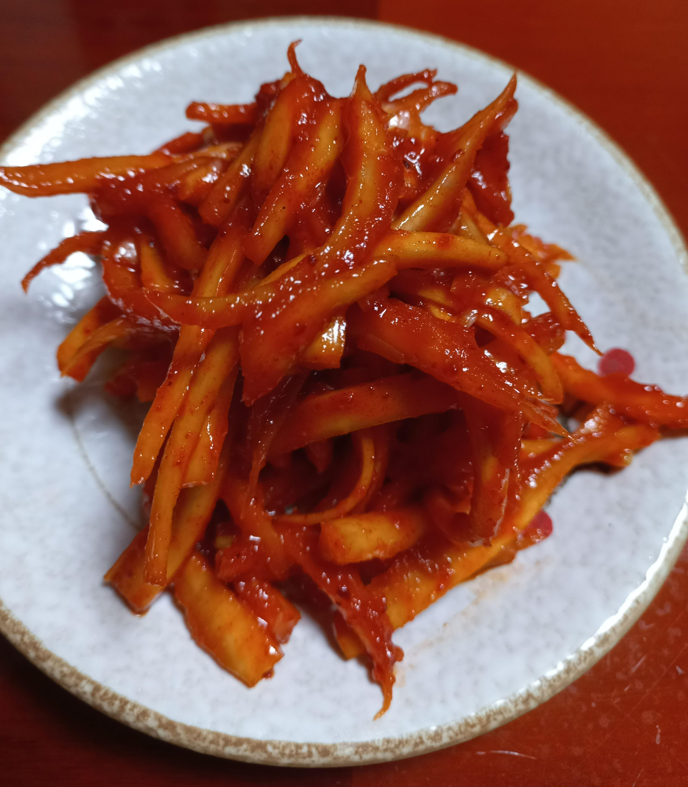 도라지무침사진