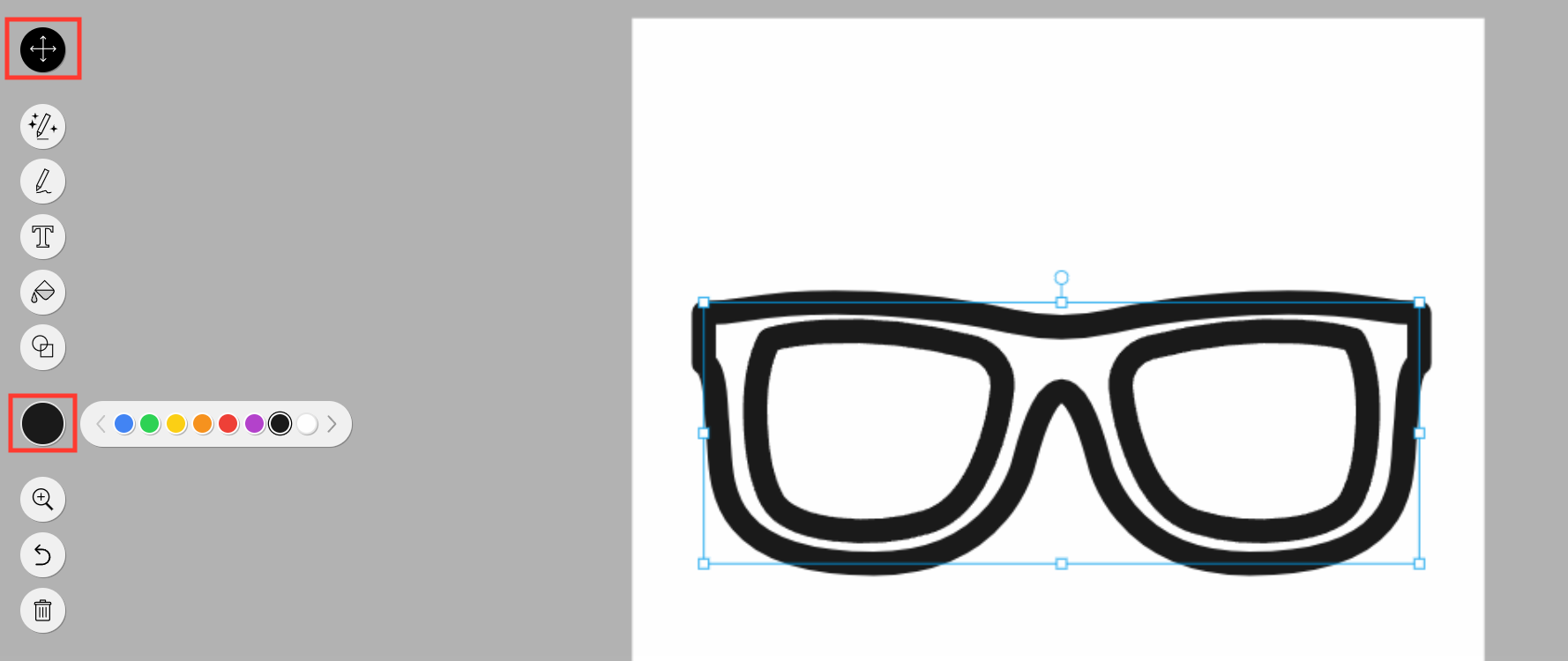 아이콘-테두리색-변경