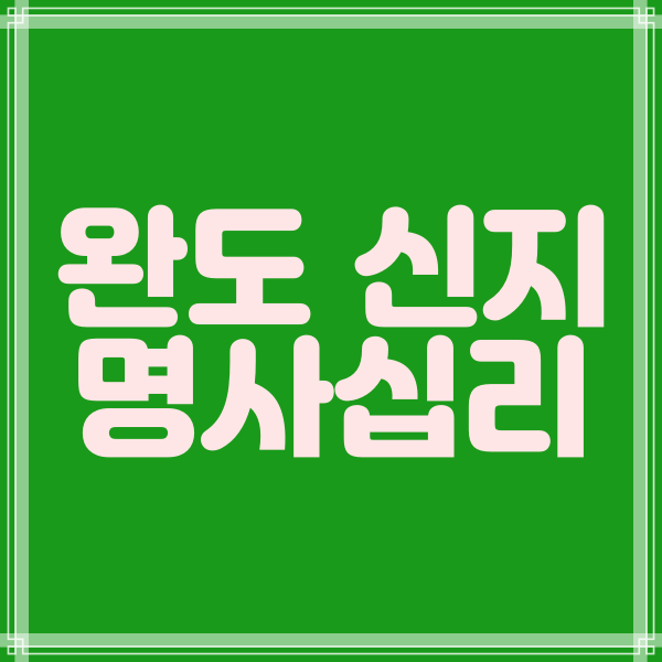  완도 신지 명사십리 해수욕장 드론 발열 체크