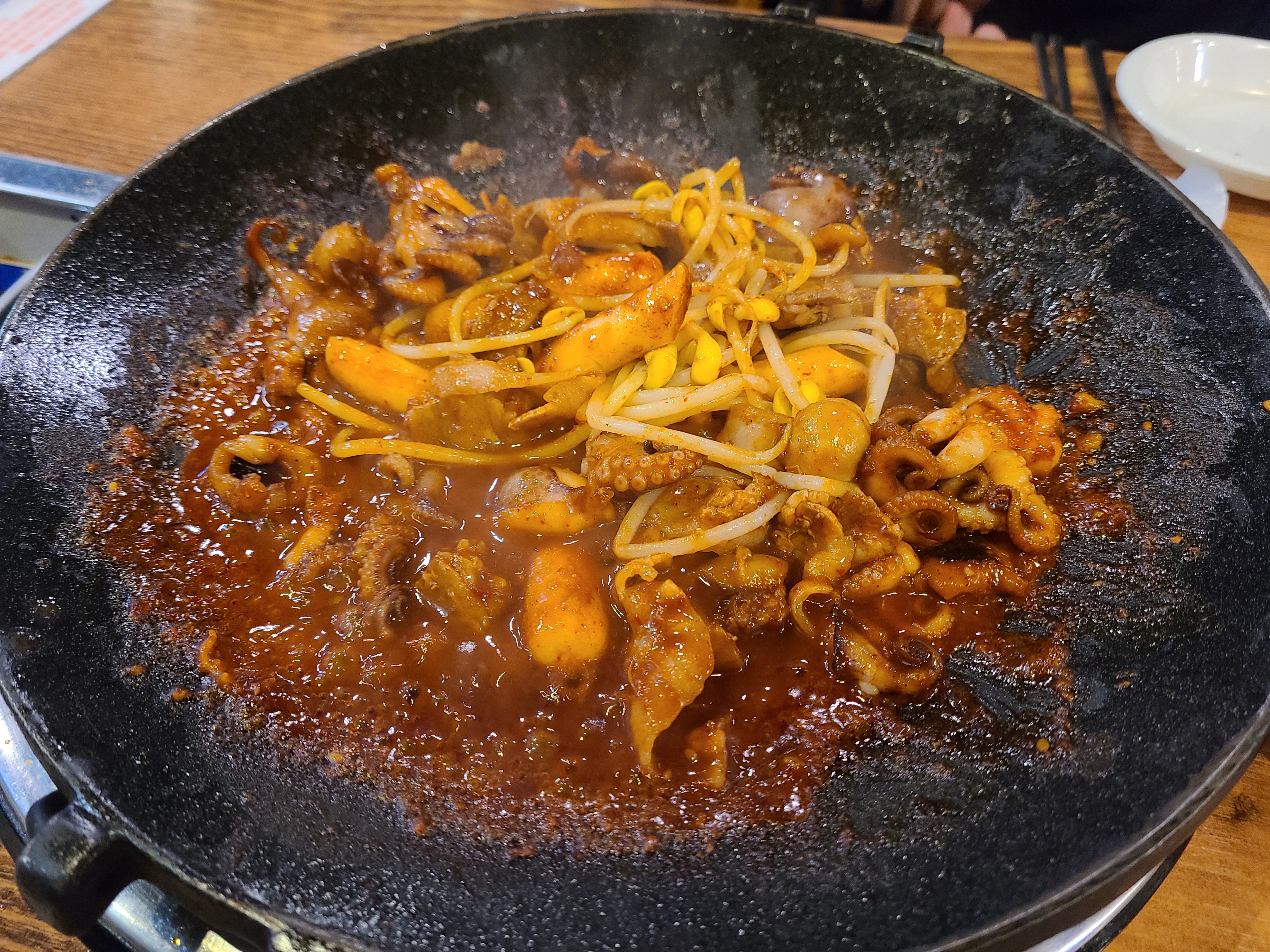  [신중동 맛집] 쭈박사에서 매콤~한 쭈꾸미 삼겹살!