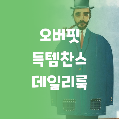 데일리룩 완성 퍼핀 오버핏 반팔티 놀